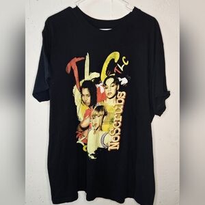 Black TLC No Scrubs Graphic T-Shirt